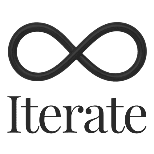 Iterate Logo Black